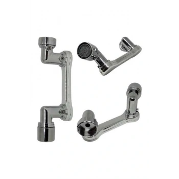 Her Yere Dönebilen Tasarruflu Mutfak Musluk Başlığı Ucu Musluk Ucu Oynar Başlıklı