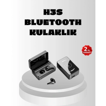 Hifi Ses Kaliteli Kablosuz Kulaklık – Bt5.1, Led Ekranlı Şarj Kutusu, 3500 Mah
