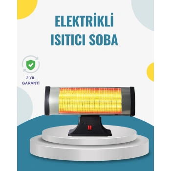 Hızlı Isıtan Kızılötesi Isıtıcı 3 Kademe Ayarlı