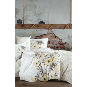 Hobby Kingsize Poplin Nevresim Belinda Sarı