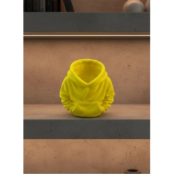 Hoodie Kalemlik Sarı