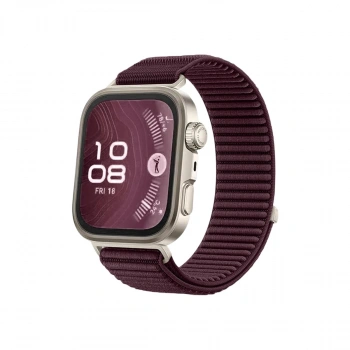 Huawei Fit 4 Braid Kordon (SAAT DEĞİLDİR) - Mürdüm