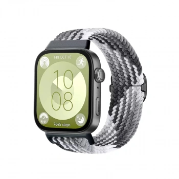 Huawei Fit 4  Kordon (SAAT DEĞİLDİR) - Gri-siyah