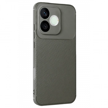 Huawei Honor 600 Lite Auto Focus Karbon Kapak - Gri