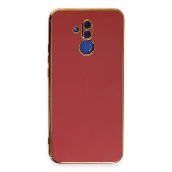 Huawei Mate 20 Lite Kılıf Volet Silikon - Kırmızı