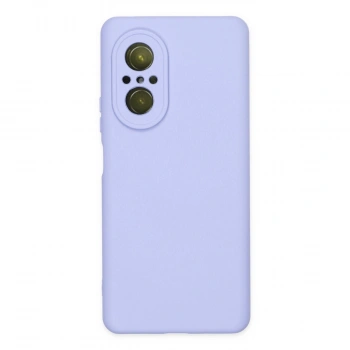 Huawei Nova 9 Se Kılıf Nano İçi Kadife Silikon - Lila