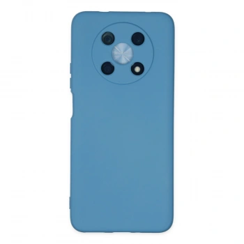 Huawei Nova Y90 Kılıf Nano İçi Kadife Silikon - Mavi