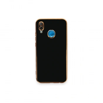 Huawei P20 Lite Kılıf Volet Silikon - Siyah