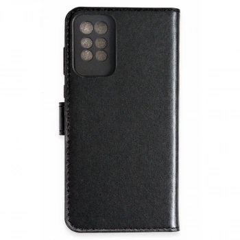 İnfinix Note 10 Pro Kılıf Trend S Plus Kapaklı Kılıf - Siyah