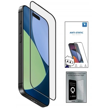 İphone 11 6d Anti Static Temperli Cam Ekran Koruyucu Kırılmaz Full Kaplama
