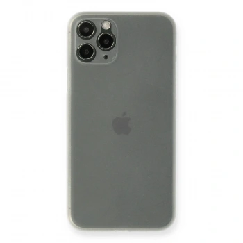 İphone 11 Pro Kılıf Pp Ultra İnce Kapak - Beyaz