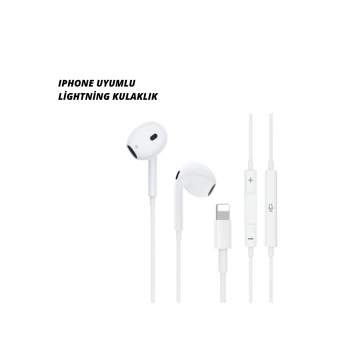 İphone 14 Ve Altındaki Modellerle Uyumlu Kablolu Kulaklık