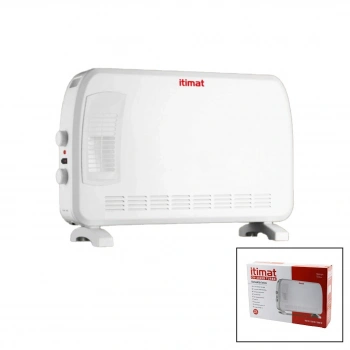 İTİMAT CH-2020B BÜYÜK BOY KONVEKTÖR ISITICI - SOBA ELEKTRİKLİ TURBO ISITMA 3-KADEME ISI AYARLANABİLİR TERMOSTAT=750-1250-2000W (5324)