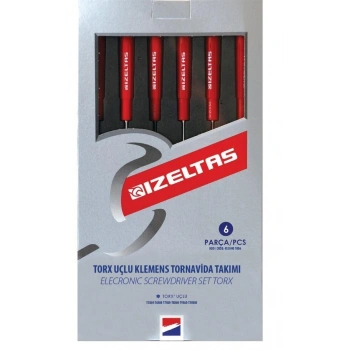 İzeltaş 4530 Elektronikçi Torx Tornavida Seti 6 Parça