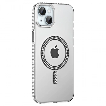 Joko Apple İphone 14 Move Taşlı Magsafe Kapak - Siyah