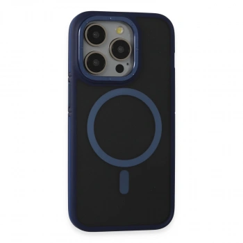 Joko Apple İphone 14 Pro Max Kılıf Rocky Magsafe Kapak - Lacivert