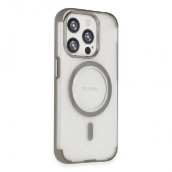 Joko Apple İphone 15 Pro Hilton Magsafe Kapak - Titan Gri