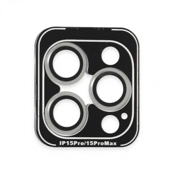 Joko Apple İphone 15 Pro Max Pvd Metal Kamera Lens - Gümüş