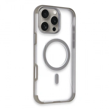 Joko Apple İphone 16 Pro Max Hilton Magsafe Kapak - Titan Gri