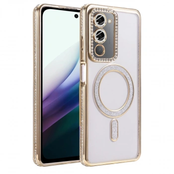 Joko Xiaomi Redmi 15 4g Joke Simli Magneticsafe Kılıf - Gold