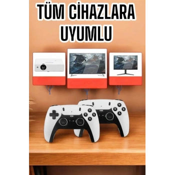 Joystick Çift Kollu Oyun Kolu Retro Oyun Yüksek Çözünürlüklü 3D Game