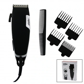 KABLOLU FİŞLİ  SAÇ SAKAL KESME TRAŞ MAKİNESİ  KOLLU TARAK AYARI  SHC-1901 (5324)