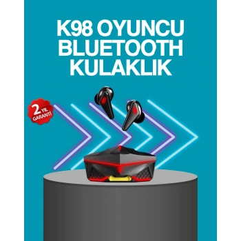 Kablosuz Bluetooth 5.0 Metal Kasa Gaming Kulaklık