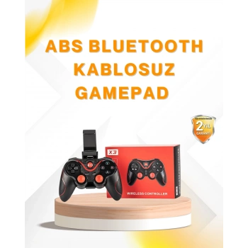 Kablosuz Bluetooth Gamepad PC Android TV Uyumlu Oyun Kumandası