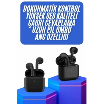Kablosuz Bluetooth Kulaklık TWS Pro5 Kulaklık ANC Özelliği Dokunmatik Kontrol