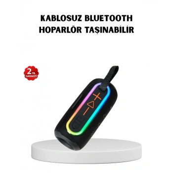 Kablosuz Hoparlör – Bluetooth 5.1, Güçlü Bas Ve 10 Metre Menzil