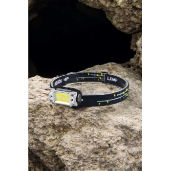 Kafa Lambası El Fenerli Kamp Lambası USB Şarjlı Esnek Lamba