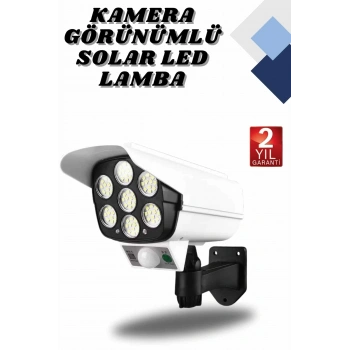 Kamera Görünümlü Led Lamba Dönebilen Bahçe Aydınlatması Duvar Lambası