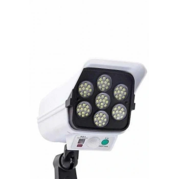 Kamera Görünümlü Led Lamba Dönebilen Bahçe Aydınlatması Duvar Lambası