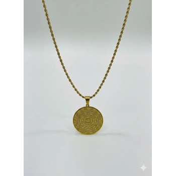   Kaplama Zincir Çelik Uç: Çelik    Cm Kolye Zincir 60+5 Cm - Kl0246