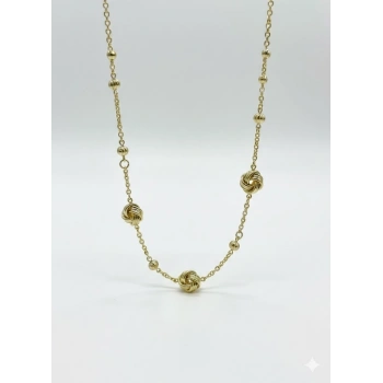   Kaplama Zincir Pirinç   Cm Kolye Zincir 45 Cm - Kl0264