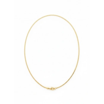   Kaplama Zincir Pirinç   Cm Kolye Zincir 60 Cm - Kl0272