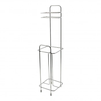 KARE METAL - KROM YEDEKLİ WC KAĞITLIK (5324)