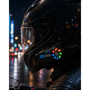 Kask Üstü Kamera Bluetooth Müzik ve Çağrı Özellikli Geniş Açılı Lens