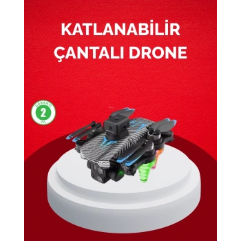 Katlanabilir Drone 1080P Kamera 0-100m Uçuş Mesafeli