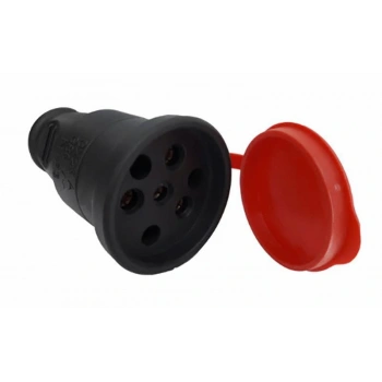 Kauçuk 380 Volt Trifaze Dişi Fiş