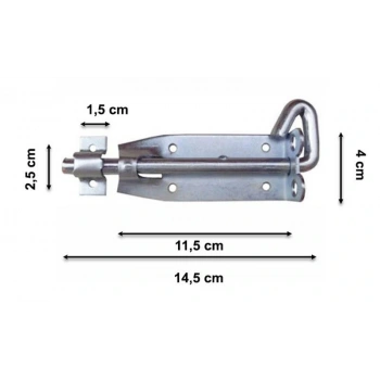 Kilitli Sürgü No 3