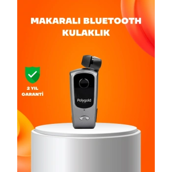 Klipsli Tasarımlı Bluetooth Kulaklık Uzun Pil Ömrü