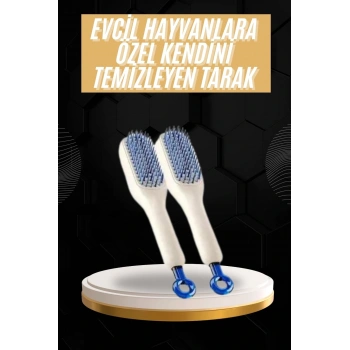 Kolay Temizlenen Fırçası Evcil Hayvanlara Özel Tüy Temizleme