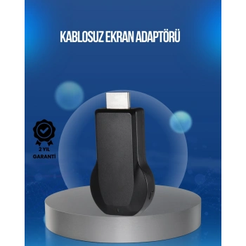 Kompakt HDMI Kablosuz Dongle – 1080p Görüntü ve Plug‑and‑Play Kurulum