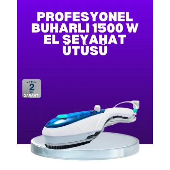 Kompakt Seyahat Tipi Buharlı Ütü Pratik Kırışıklık Açıcı