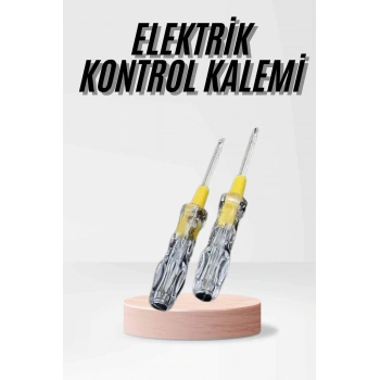 Kontrol Kalemi Çift Başlıklı Şeffaf Elektrik Testi Değişken Uçlu