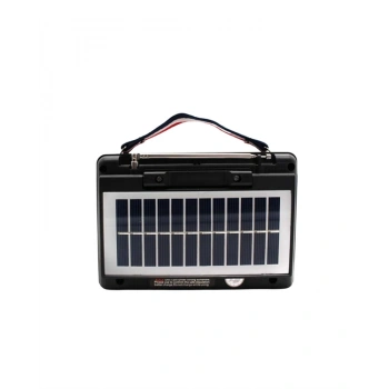 Ktf-1428 Solar Panel Destekli Şarjlı Bluetooth Hoparlör – Fm/am/sw Radyo, Aux Ve Tf Kart Girişli