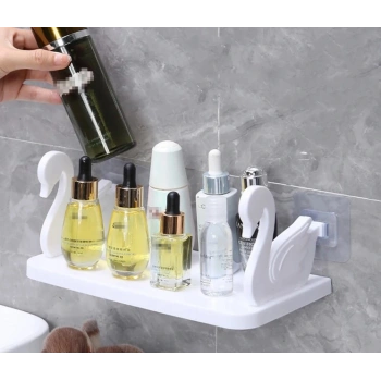 Kuğu Tasarımlı Kendinden Yapışkanlı Raf (5324)