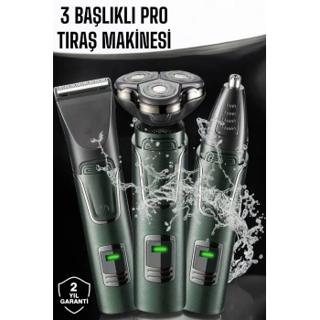 Kulak Ve Burun Başlıklı Profesyonel Tıraş Makinesi