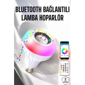 Lamba Led Hoparlör Dayanıklı Ve Uzun Ömürlü Bluetooth Hoparlör